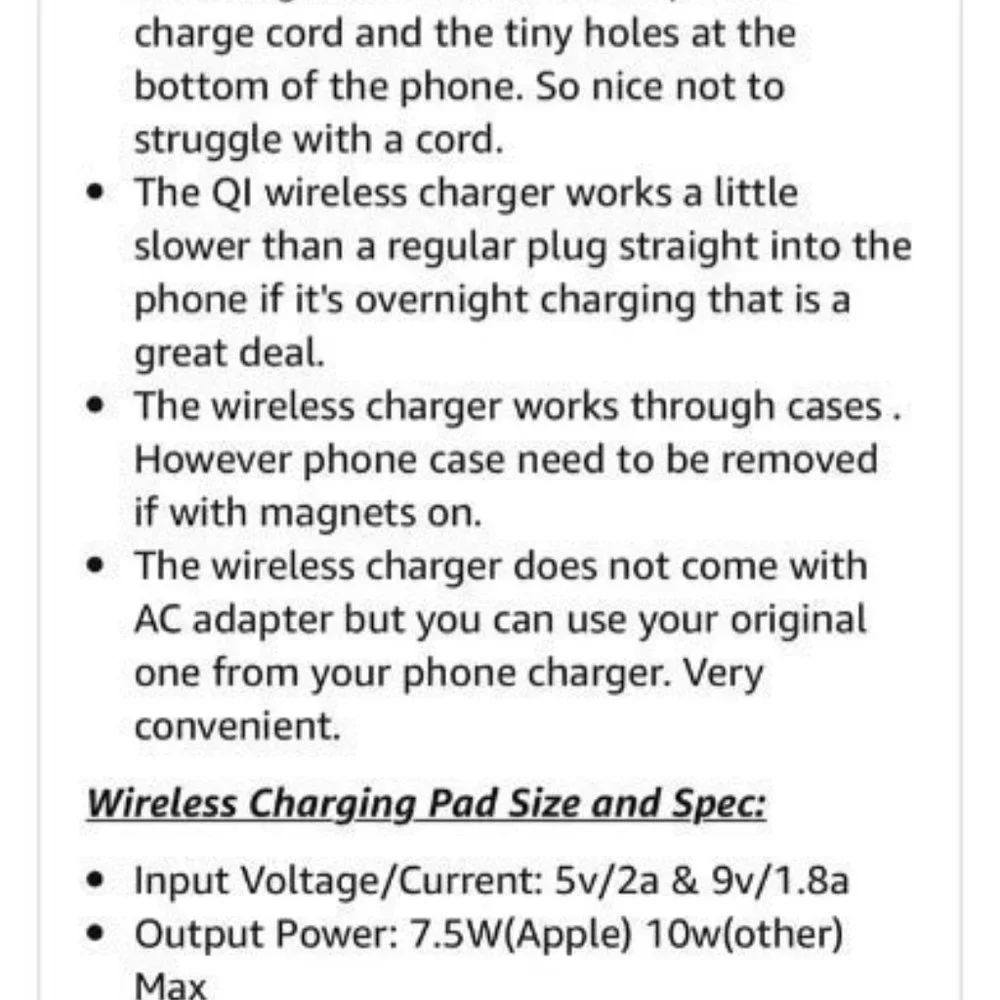 🌷NEW🌷 DAIDO Qi-Certified Wireless Charging Pad